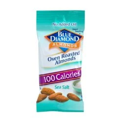 Blue Diamond Roasted Sea Salt Almonds, 0.625 Oz., 7 Bags/Pack, 6/Pack (220-00794)