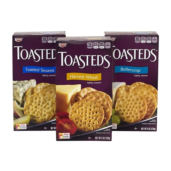 Keebler Toasteds Party Pack Cracker Assortment, 40 Oz. (900-00116) 5 Keebler Toasteds Party Pack Cracker Assortment, 40 Oz. (900-00116) - Image 3