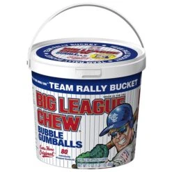 Big League Chew Candy Bubble Gum Gum, 17 Oz., 80 Pieces/Pack (FGM66056)