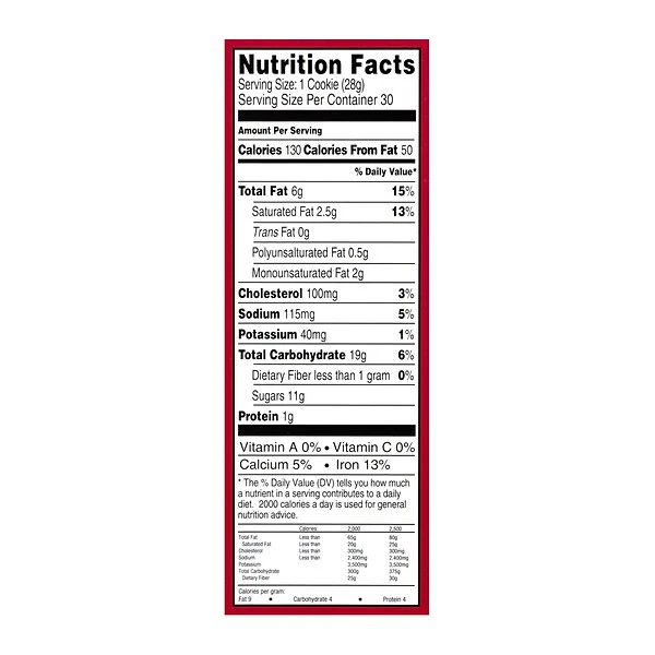 Mrs. Fields Milk Chocolate Chip Cookies, 1 Oz., 30/Pack (212-00009) 7 Mrs. Fields Milk Chocolate Chip Cookies, 1 Oz., 30/Pack (212-00009) - Image 5