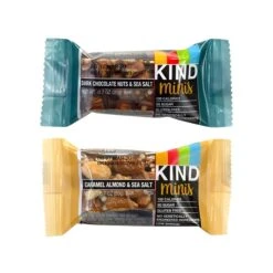 KIND Minis Dark Chocolate Nuts & Sea Salt And Caramel Almond & Sea Salt Variety, 0.7 Oz, 32 Count (220-00799) -Gerber || Lindt || Mars Sales sp32072863 s7