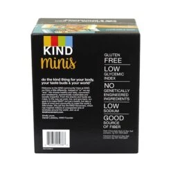 KIND Minis Dark Chocolate Nuts & Sea Salt And Caramel Almond & Sea Salt Variety, 0.7 Oz, 32 Count (220-00799) -Gerber || Lindt || Mars Sales sp32072865 s7