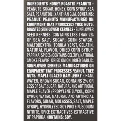 P3 Portable Protein Honey Roasted Peanuts, Maple Ham Jerky, And Sunflower Kernels, 3/Pack (GEN20358) -Gerber || Lindt || Mars Sales sp32910543 s7