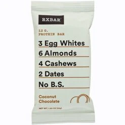 RXBAR Coconut Chocolate Bar, 1.83 Oz, Box Of 12 (CGO00428)