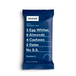 RXBAR Blueberry Protein Bar, 1.83 Oz, Box Of 12 (CGO00426)