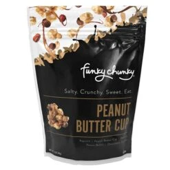 Funky Chunky Gourmet Peanut Butter Cup Popcorn, 5 Oz Bag, 6/CT (GGI00004)
