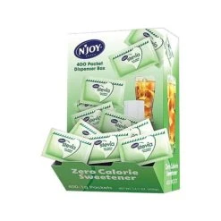 N'Joy Stevia Artificial Sweeteners, 400/Box (83221)