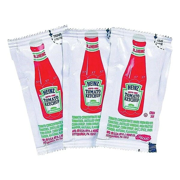 Heinz Tomato Ketchup, 0.25 Oz., 1000/Pack (088653) 3 Heinz Tomato Ketchup, 0.25 Oz., 1000/Pack (088653)