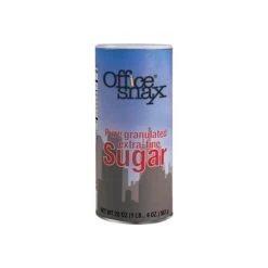 Office Snax Sugar, 24 Canisters/Carton (OFX00019)