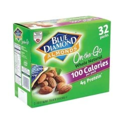 Blue Diamond Almonds, 0.63 Oz., 32 Bags/Pack (220-00512)