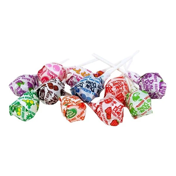 Dum Dums Lollipops, Assorted Flavors, 0.17 Oz., 2340 Pieces (359862) 3 Dum Dums Lollipops, Assorted Flavors, 0.17 Oz., 2340 Pieces (359862)