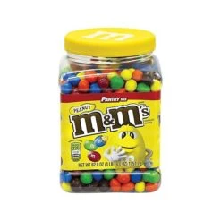 M&M's Peanut Chocolate Milk Chocolate Pieces, 62 Oz. (209-00060)