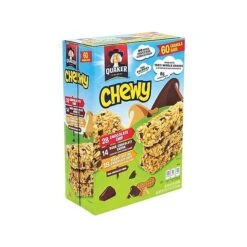 Quaker Chewy Bars, Variety, 0.84 Oz., 60/Box (220-00434) -Gerber || Lindt || Mars Sales sp43802613 s7