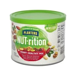 Planters NUT-rition Heart Healthy Mix Nuts, Variety, 9.75 Oz. (05957)