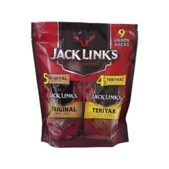 Jack Link's Beef Jerky, Variety, 1.25 Oz., 9/Carton (220-00411)