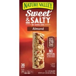 Nature Valley Sweet & Salty Nut Granola Bars, Almond, 1.2oz, 36/Box (GEM10413)