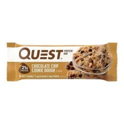 Quest Protein Bars, Chocolate Chip, 2.12 Oz., 12/Box (00003)