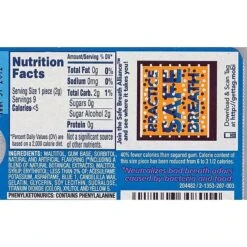 Dentyne Pure Sugar Free Gum, Mint With Herbal Accents, 10/Box (30800)