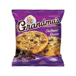 Grandma's Oatmeal Raisin Cookies, 2.5 Oz., 60 Packs/Box (FRI45093)