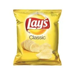Lay's Original Potato Chips, 1.5 Oz., 64 Bags/Pack (FRI44359)