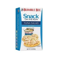 Bumble Bee Snack On The Run! Crackers, Tuna, 3.5 Oz., 12/Carton (AHF70777)