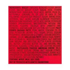 Jimmy Dean Sausage, Egg And Cheese Biscuit Breakfast Sandwich, 12/Pack (903-00035) -Gerber || Lindt || Mars Sales sp46394614 s7