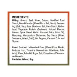 Caribbean Food Delights Jamaican Style Spicy Beef Empanadas Empanadas, 50 Oz., 10/Pack (903-00079) -Gerber || Lindt || Mars Sales sp46394831 s7