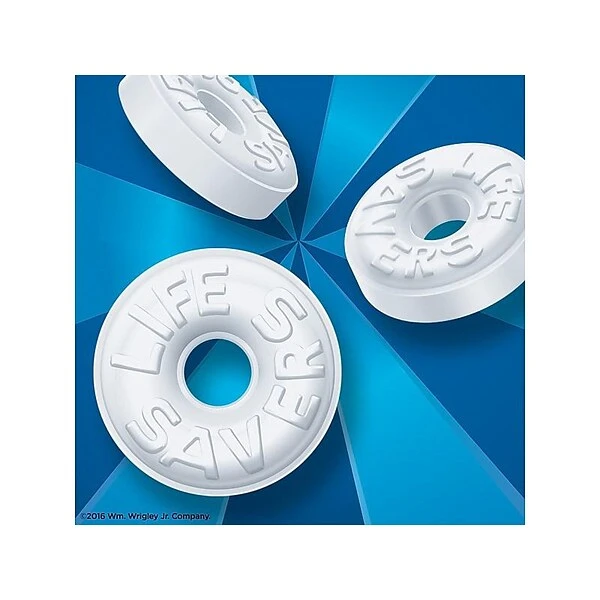Life Savers Mints, Pep-O-Mint, 6.25 Oz. (NFG08503) 5 Life Savers Mints, Pep-O-Mint, 6.25 Oz. (NFG08503) - Image 3