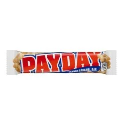 Payday Peanut Caramel Chewy Candy Bars, 1.85 Oz, 24/Box (HEC80723)
