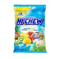 Hi-Chew Tropical Mix Chews, 3.53 Oz, 6/Carton (MOR00434)