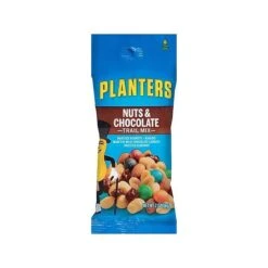 Planters Nuts & Chocolate Trail Mix, 2 Oz., 72 Bags/Pack (GEN00270)