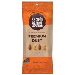 Second Nature Pemium Duet Gluten Free Fruit & Nut Trail Mix, 2 Oz., 12 Bags/Pack (KAR01172)