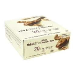 ThinkThin High Protein Bar, Creamy Peanut Butter, 2.1 Oz, 10/Pack (307-00113) -Gerber || Lindt || Mars Sales sp54474091 s7