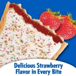 Kellog's Pop-Tarts, Frosted Strawberry, 3.67 Oz., 6/Box (31732) 13 Kellog's Pop-Tarts, Frosted Strawberry, 3.67 Oz., 6/Box (31732) -Gerber || Lindt || Mars Sales sp55183890 s7