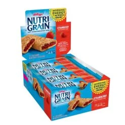 Nutri-Grain Breakfast Bars, Strawberry, 1.3 Oz., 16/Box (511386)