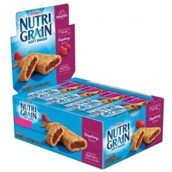 Nutri-Grain Breakfast Bars, Raspberry, 1.3 Oz., 16/Box (511382)