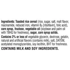 Rice Krispies Treats Bars, Marshmallow, 0.78 Oz., 60/Carton (KEE17120) -Gerber || Lindt || Mars Sales sp55184293 s7