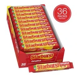 Starburst Original Fruit Chews Candy, 2.07 Oz, 36/Box (MMM01151)