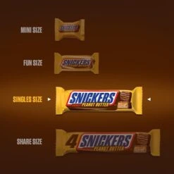 Snickers Peanut Butter Squared Chocolate Candy Bars, 1.78 Oz, Pack Of 18 (MMM39412) -Gerber || Lindt || Mars Sales sp58421707 s7