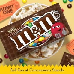 M&M's Milk Chocolate Pieces, 1.69 Oz., 36/Box (MMM49990) 10 M&M's Milk Chocolate Pieces, 1.69 Oz., 36/Box (MMM49990) -Gerber || Lindt || Mars Sales sp58421735 s7