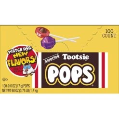 Tootsie Roll Pops Lollipops, Assorted Flavors, 60 Oz., 100 Pieces (TOO508) -Gerber || Lindt || Mars Sales sp59918507 s7