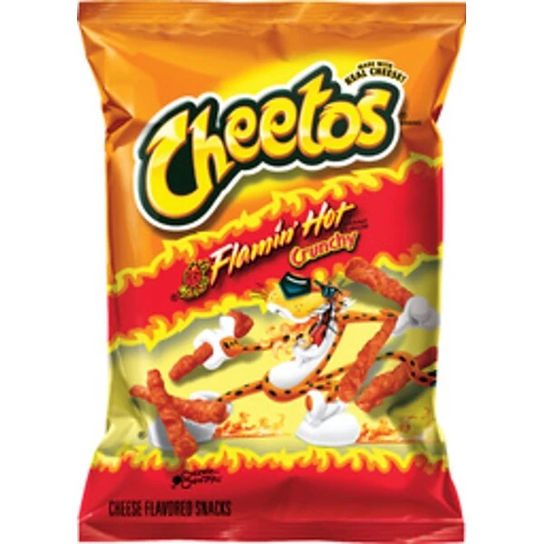 Cheetos Flamin' Hot Corn Chips, 2 Oz., 64 Bags/Pack (FRI44368) 3 Cheetos Flamin' Hot Corn Chips, 2 Oz., 64 Bags/Pack (FRI44368)
