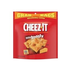 Cheez-It Extra Toasty Cheddar Crackers, 7 Oz., 6 Packs/Box (KEE11791)
