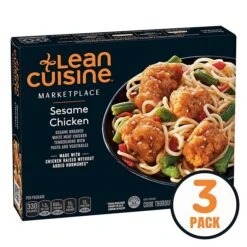 Lean Cuisine Sesame Chicken, 9 Oz., 3/Pack (903-00125)