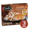 Stouffers Classics Baked Chicken With Gravy And Mashed Potatoes, 3/Pack (101706)
