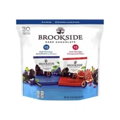 Brookside Dark Chocolate, Acai And Blueberry/Pomegranate, 21 Oz., 30/Pack (38932)