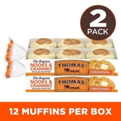 Thomas Original English Muffins, 24/Pack (900-00069)