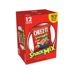 Cheez-It Classic Cheese Snack Mix, 0.75 Oz., 12 Bags/Pack (KEE11719)