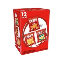 Cheez-It Crackers, 12.1 Oz., 12 Packs/Box (KEE94026)