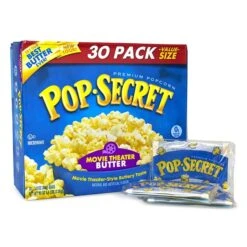 Pop Secret Popcorn, Movie Theater Butter, 3 Oz., 30/Box (220-00633)